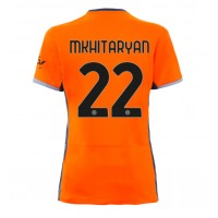 Inter Milan Henrikh Mkhitaryan #22 Tredjedrakt Dame 2023-24 Kortermet